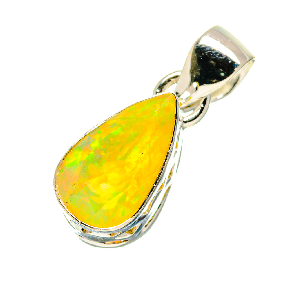 Ethiopian Opal Pendants handcrafted by Ana Silver Co - PD759485