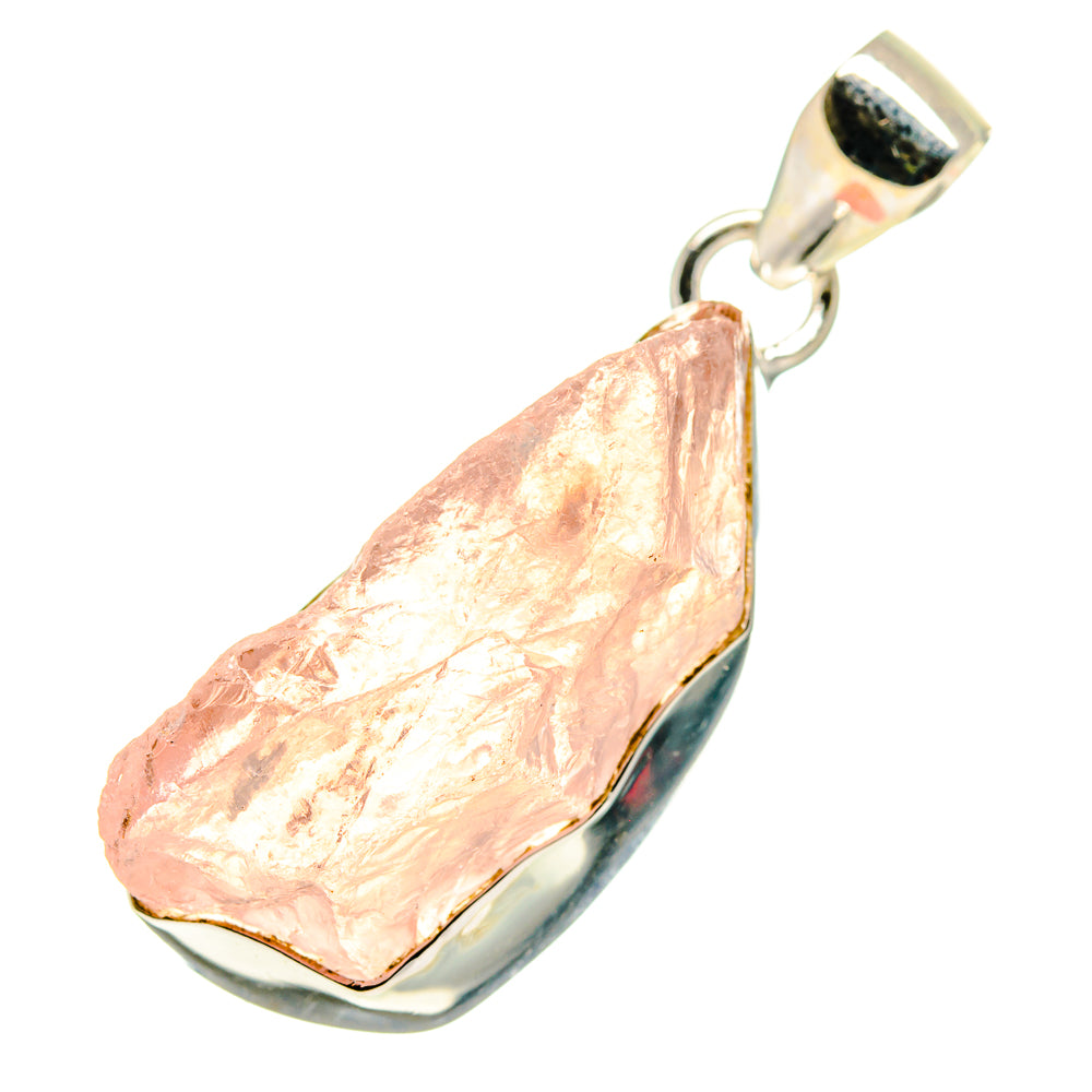 Rose Quartz Pendants handcrafted by Ana Silver Co - PD759490