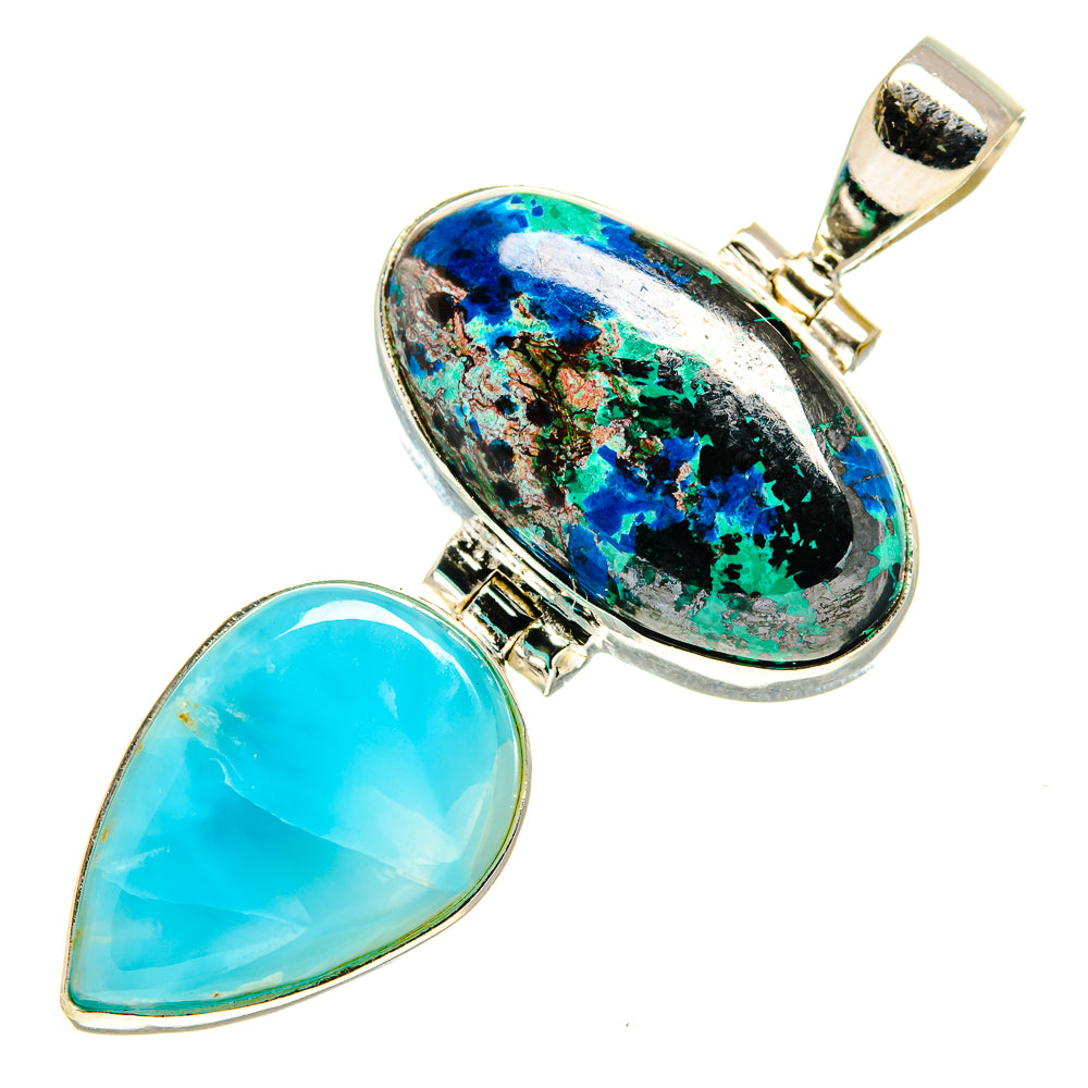 Shattuckite Pendants handcrafted by Ana Silver Co - PD759496