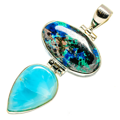 Shattuckite Pendants handcrafted by Ana Silver Co - PD759496