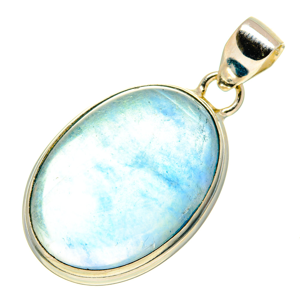 Blue Fluorite Pendants handcrafted by Ana Silver Co - PD759497