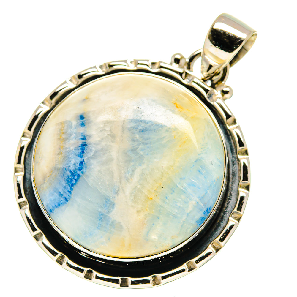 Blue Scheelite Pendants handcrafted by Ana Silver Co - PD759504