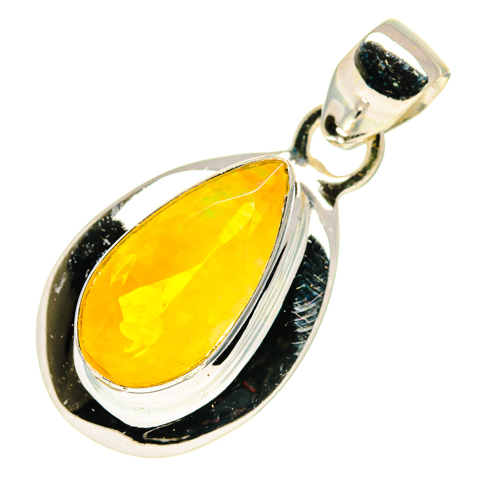 Ethiopian Opal Pendants handcrafted by Ana Silver Co - PD759505