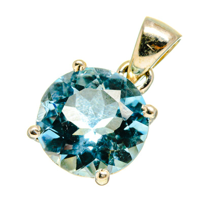 Blue Topaz Pendants handcrafted by Ana Silver Co - PD759512