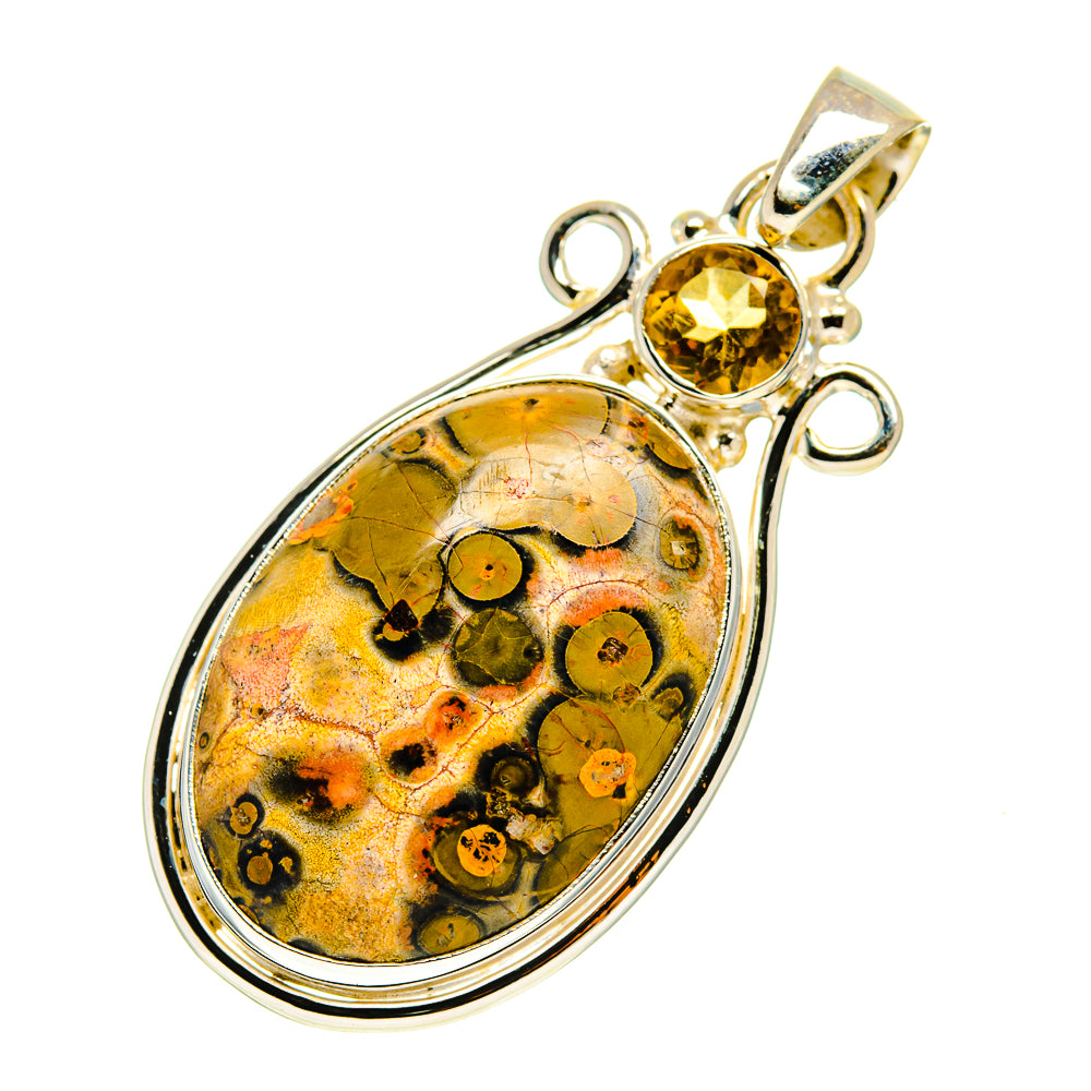 Ocean Jasper Pendants handcrafted by Ana Silver Co - PD759525