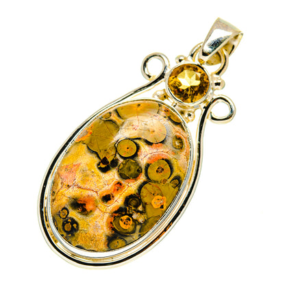 Ocean Jasper Pendants handcrafted by Ana Silver Co - PD759525