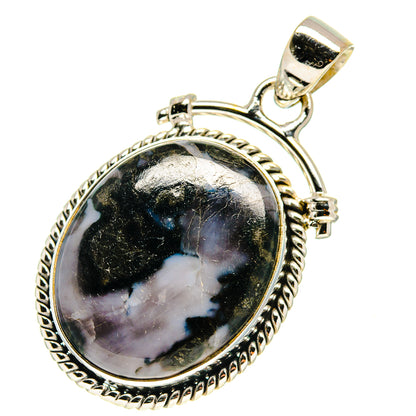 Gabbro Stone Pendants handcrafted by Ana Silver Co - PD759528