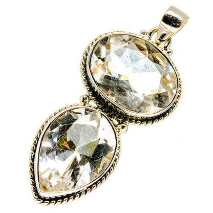 White Quartz Pendants handcrafted by Ana Silver Co - PD759531