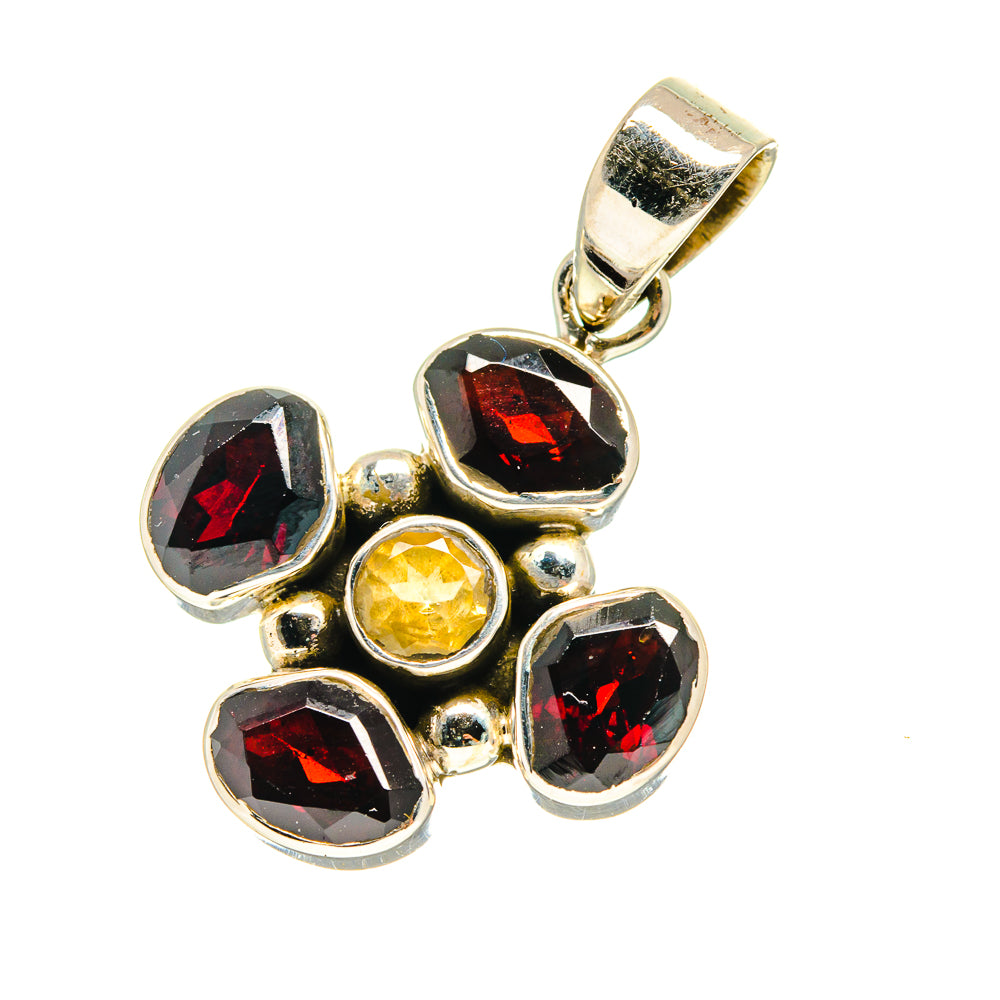 Garnet Pendants handcrafted by Ana Silver Co - PD759541