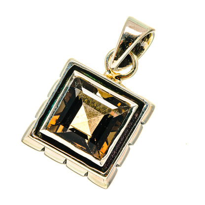 Smoky Quartz Pendants handcrafted by Ana Silver Co - PD759544