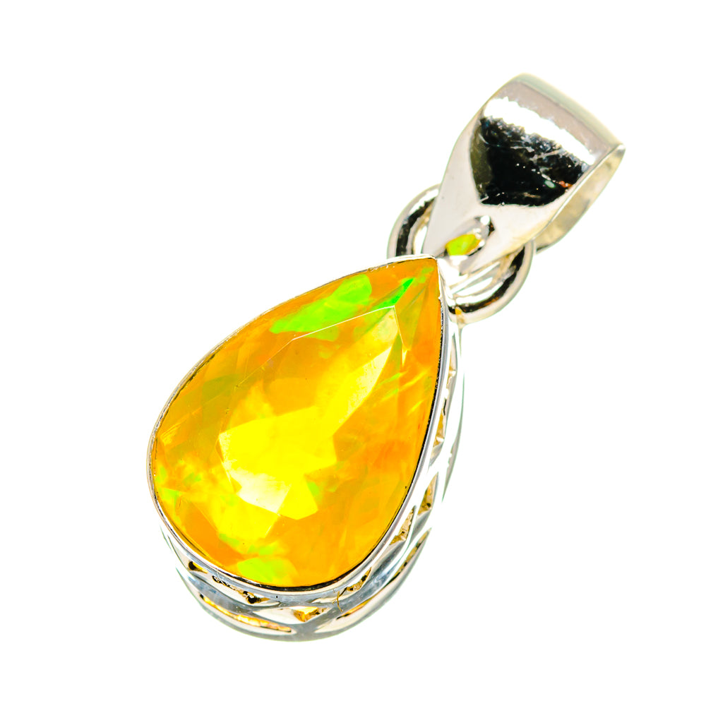 Ethiopian Opal Pendants handcrafted by Ana Silver Co - PD759558