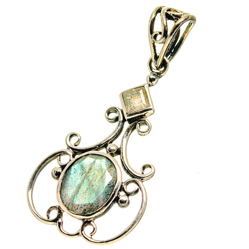 Labradorite Pendants handcrafted by Ana Silver Co - PD759559