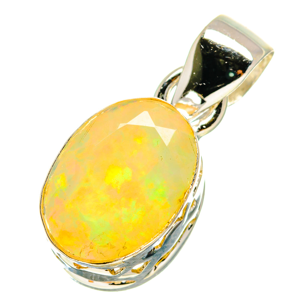 Ethiopian Opal Pendants handcrafted by Ana Silver Co - PD759560