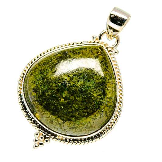 Rainforest Jasper Pendants handcrafted by Ana Silver Co - PD759889