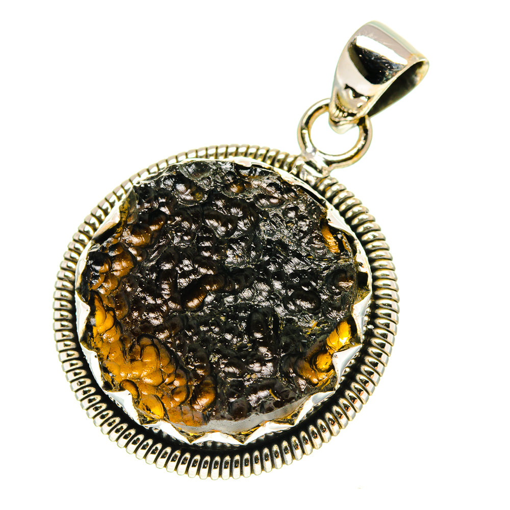 Tektite Pendants handcrafted by Ana Silver Co - PD759897
