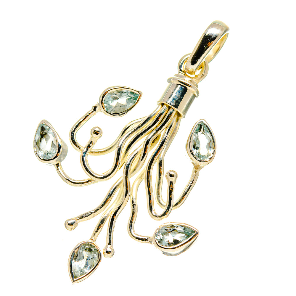 Blue Topaz Pendants handcrafted by Ana Silver Co - PD759900