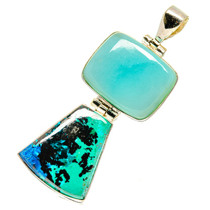 Shattuckite Pendants handcrafted by Ana Silver Co - PD759904