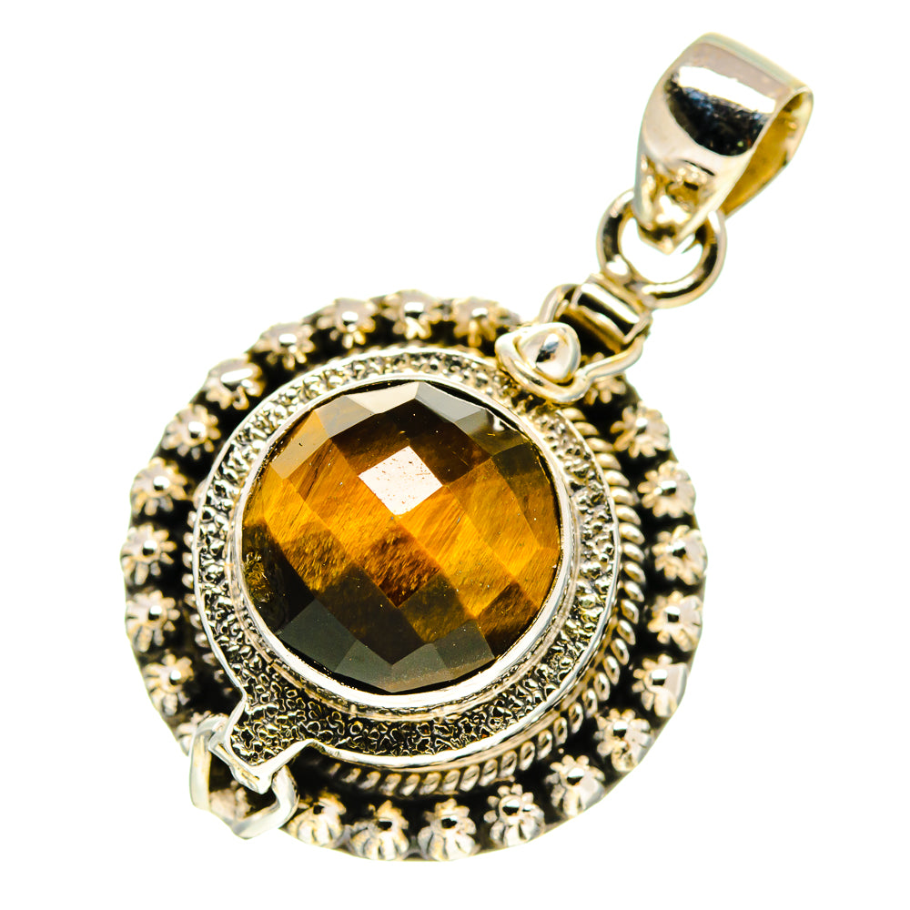 Tiger Eye Pendants handcrafted by Ana Silver Co - PD759906