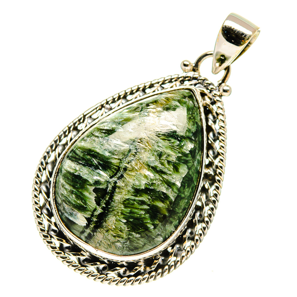 Seraphinite Pendants handcrafted by Ana Silver Co - PD759907