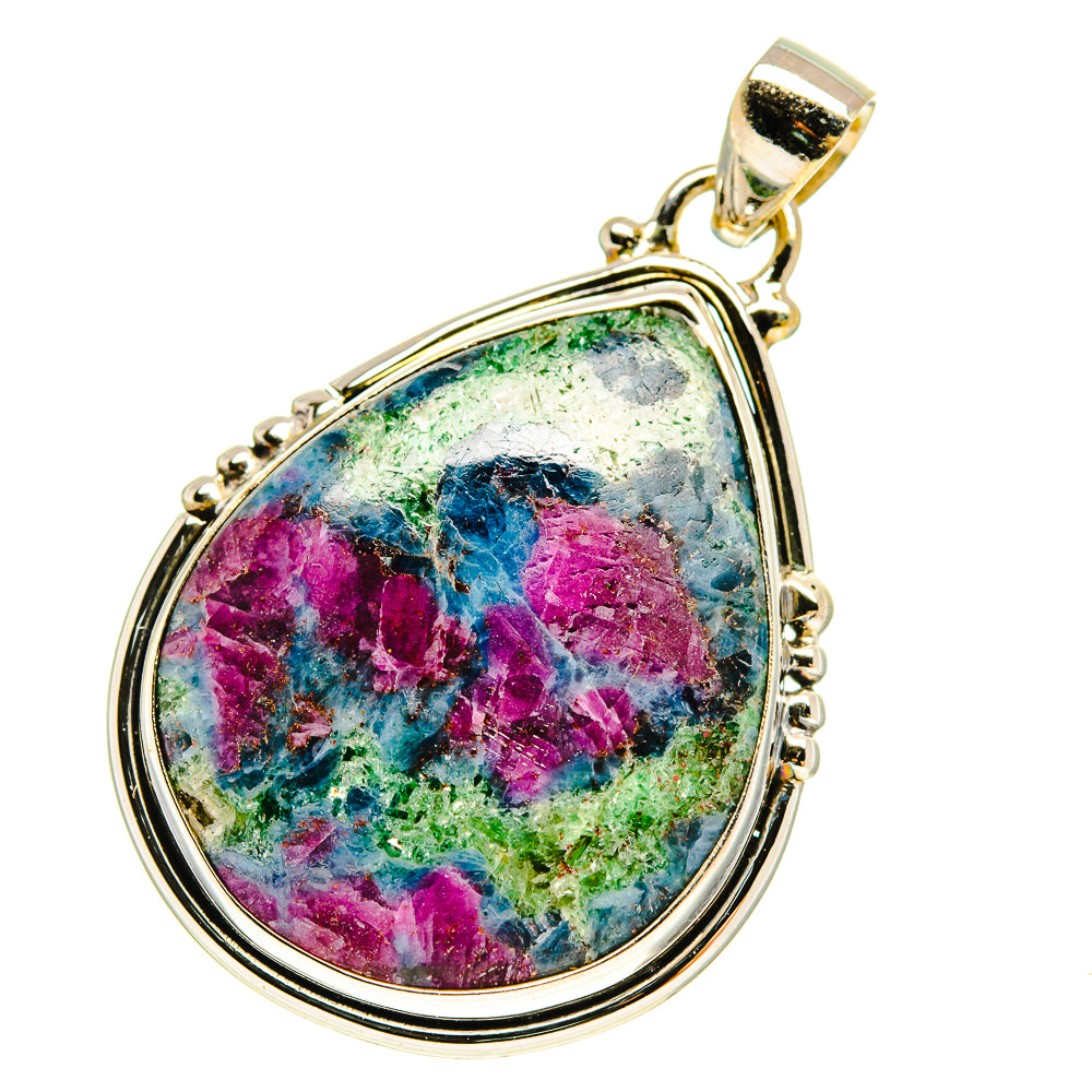 Ruby Fuchsite Pendants handcrafted by Ana Silver Co - PD759917