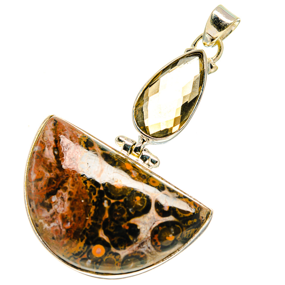 Poppy Jasper Pendants handcrafted by Ana Silver Co - PD759920