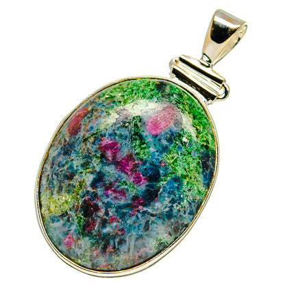 Ruby Fuchsite Pendants handcrafted by Ana Silver Co - PD759926