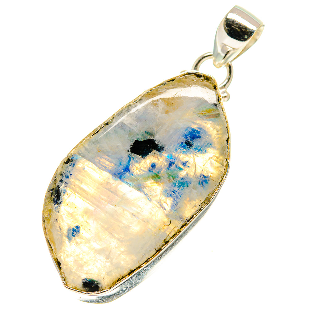 Rainbow Moonstone Pendants handcrafted by Ana Silver Co - PD759927