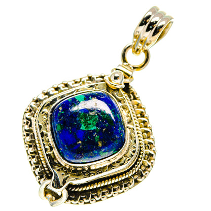 Azurite Pendants handcrafted by Ana Silver Co - PD759935