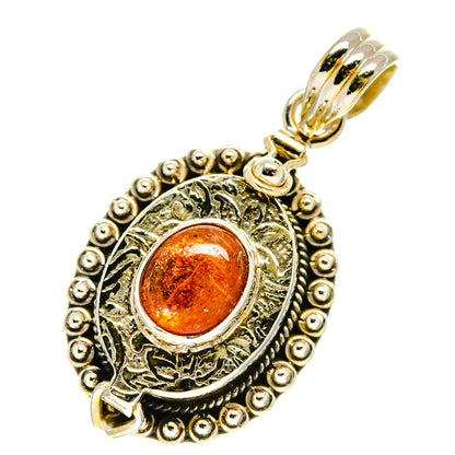 Sunstone Pendants handcrafted by Ana Silver Co - PD759942