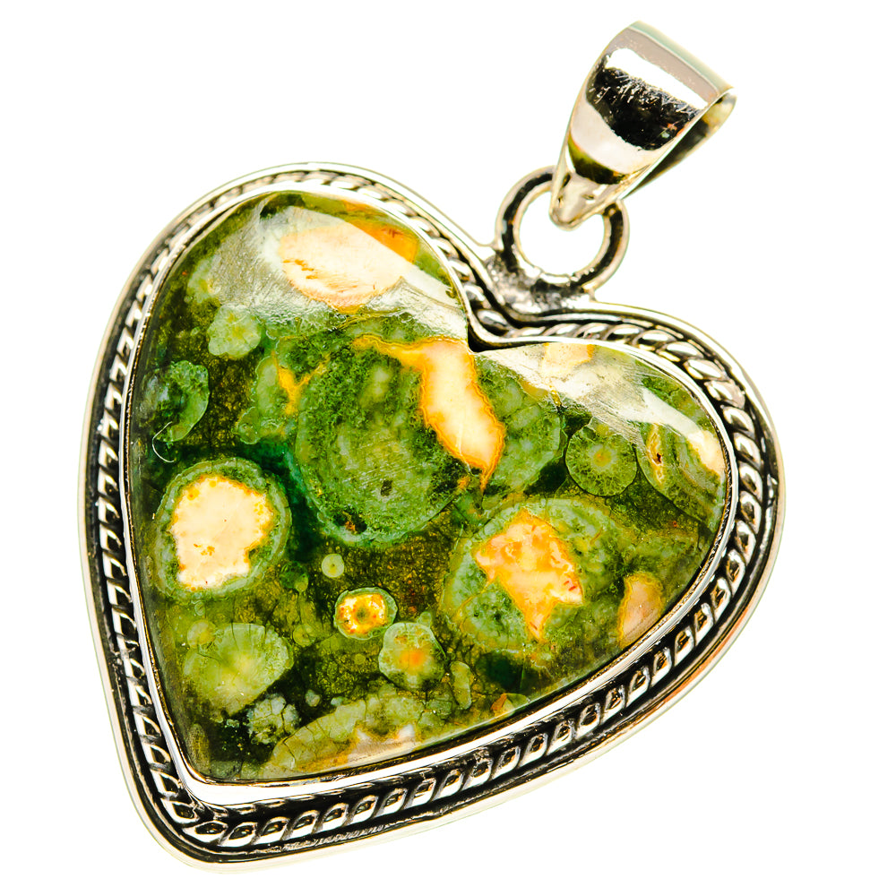 Rainforest Opal Pendants handcrafted by Ana Silver Co - PD759955