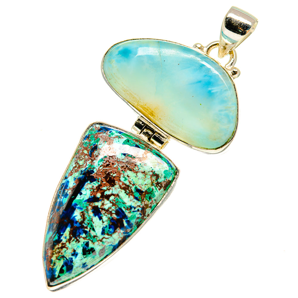 Shattuckite Pendants handcrafted by Ana Silver Co - PD759956
