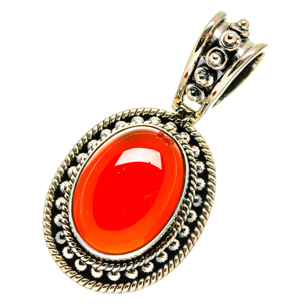 Carnelian Pendants handcrafted by Ana Silver Co - PD759957