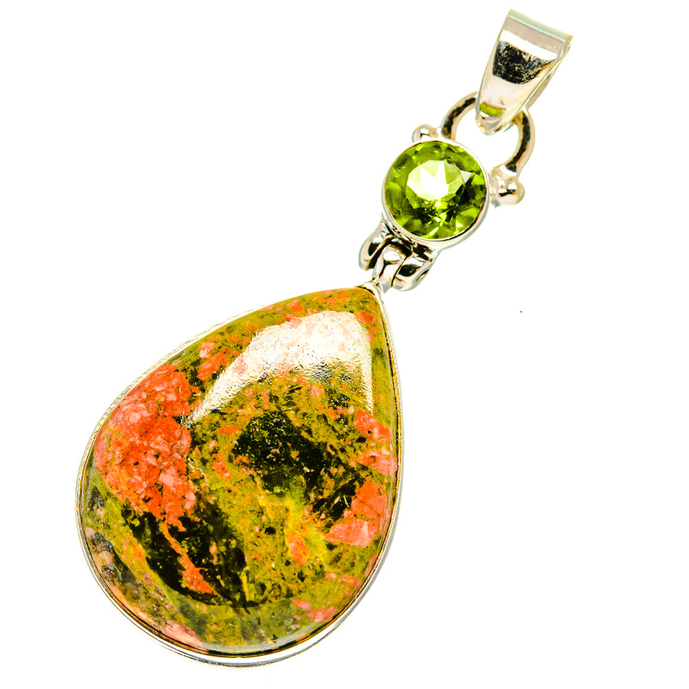 Unakite Pendants handcrafted by Ana Silver Co - PD759960