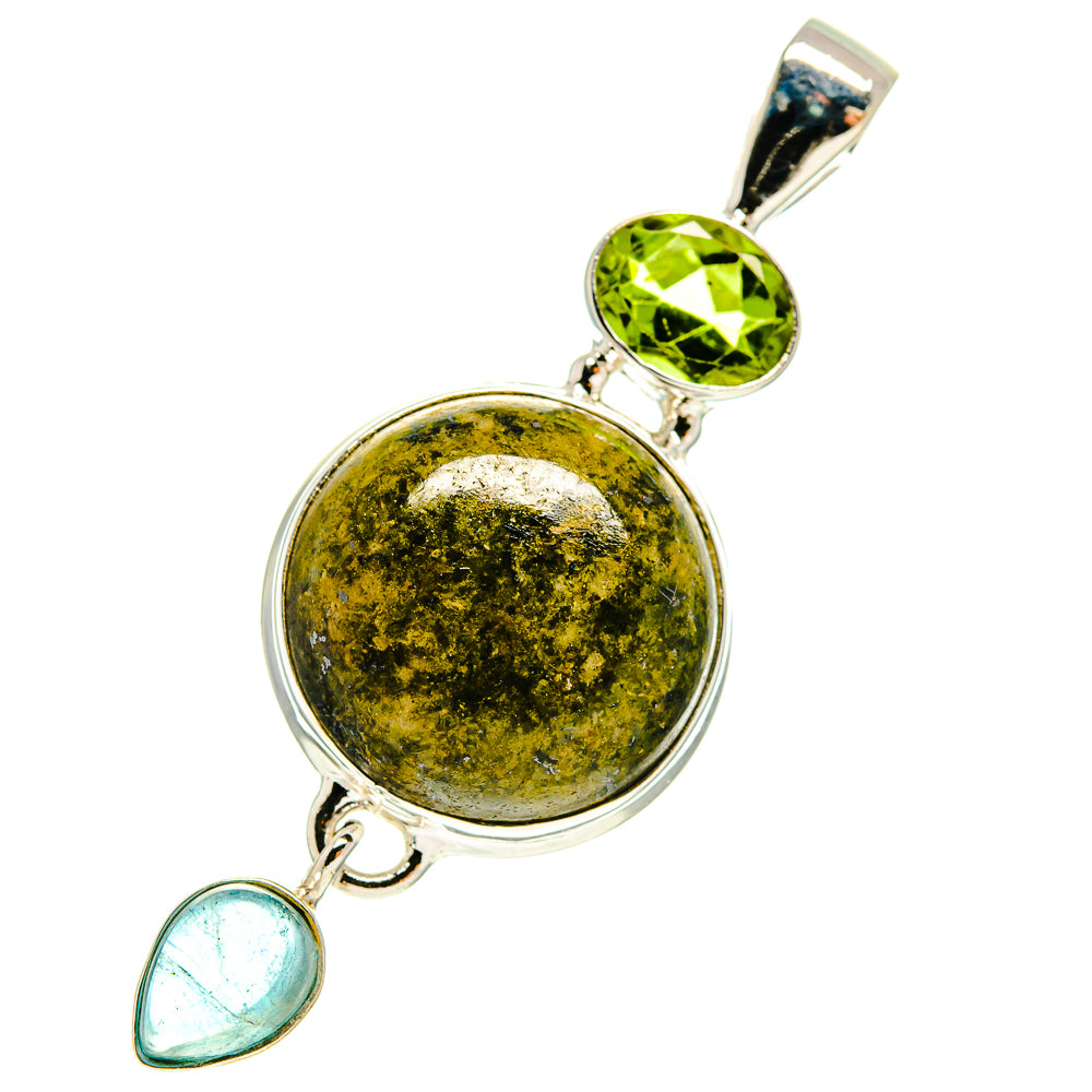 Rainforest Jasper Pendants handcrafted by Ana Silver Co - PD759961