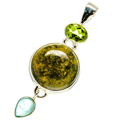 Rainforest Jasper Pendants handcrafted by Ana Silver Co - PD759961