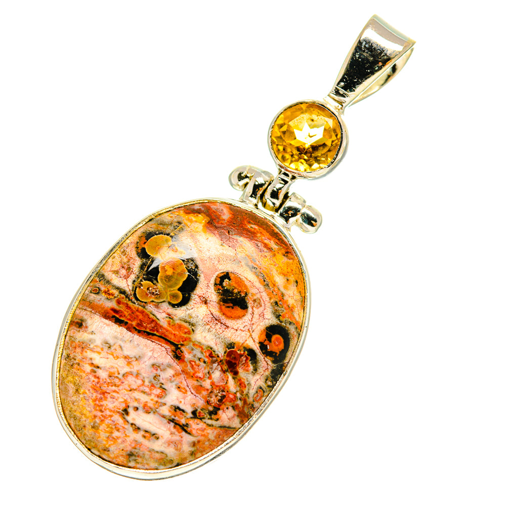 Poppy Jasper Pendants handcrafted by Ana Silver Co - PD759970