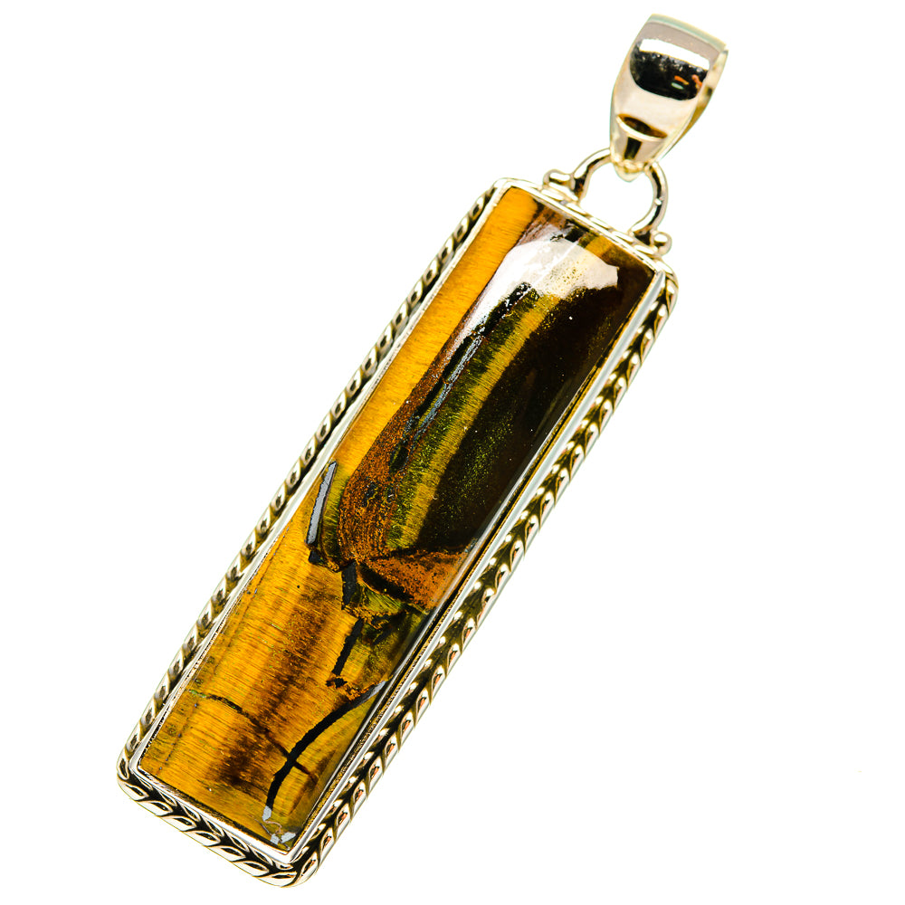 Tiger Eye Pendants handcrafted by Ana Silver Co - PD759972