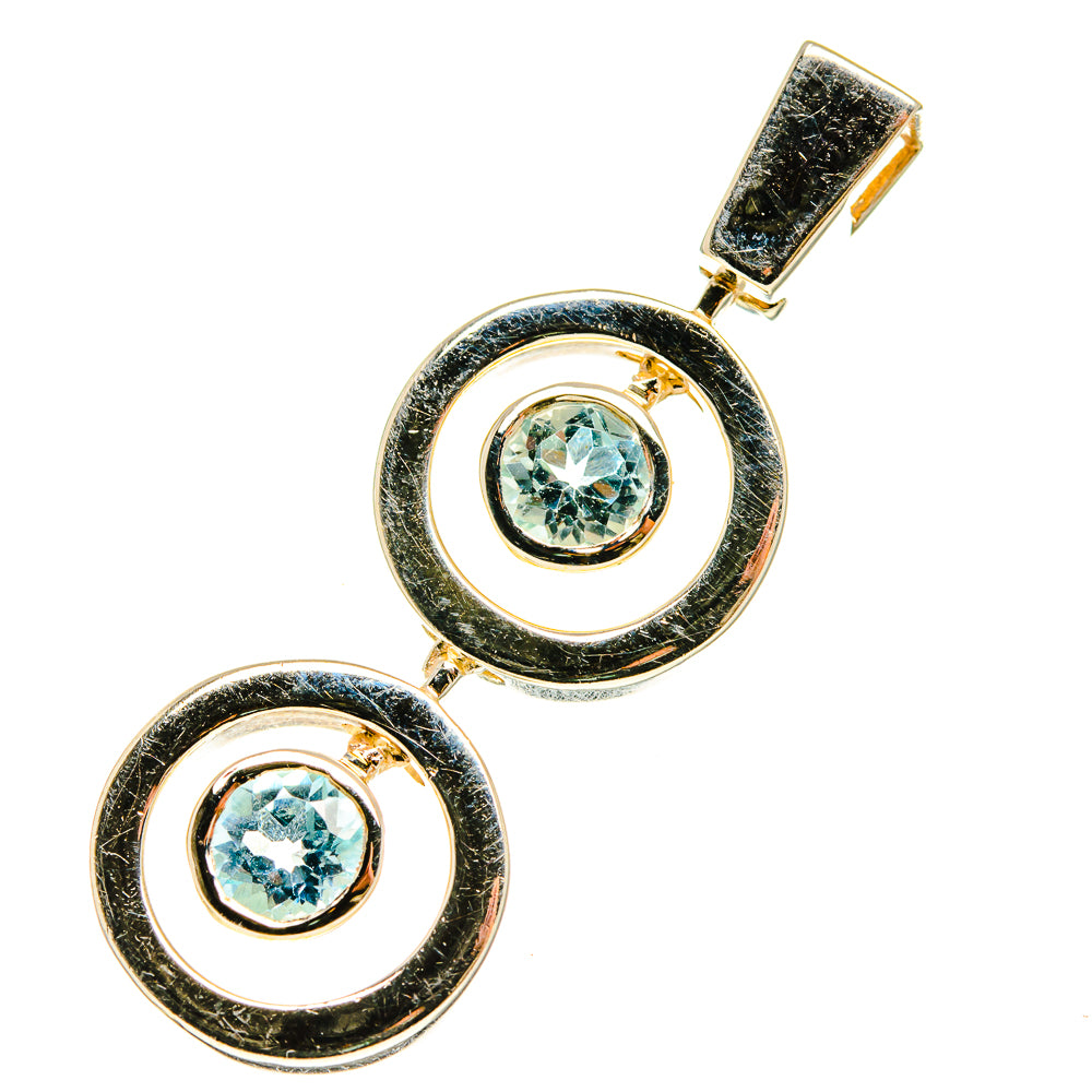 Blue Topaz Pendants handcrafted by Ana Silver Co - PD759975