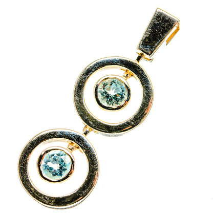 Blue Topaz Pendants handcrafted by Ana Silver Co - PD759975