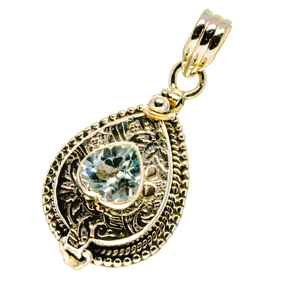 Blue Topaz Pendants handcrafted by Ana Silver Co - PD759977