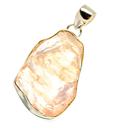 Rose Quartz Pendants handcrafted by Ana Silver Co - PD759979