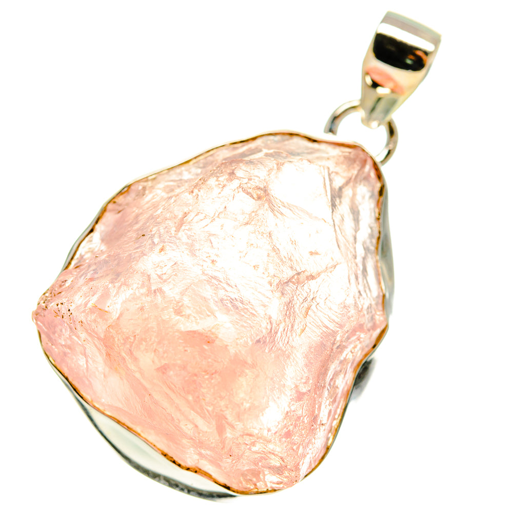 Rose Quartz Pendants handcrafted by Ana Silver Co - PD759983