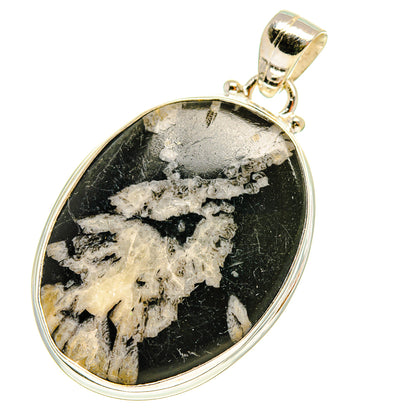 Chrysanthemum Stone Pendants handcrafted by Ana Silver Co - PD759984