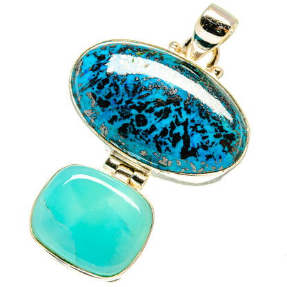 Shattuckite Pendants handcrafted by Ana Silver Co - PD759987