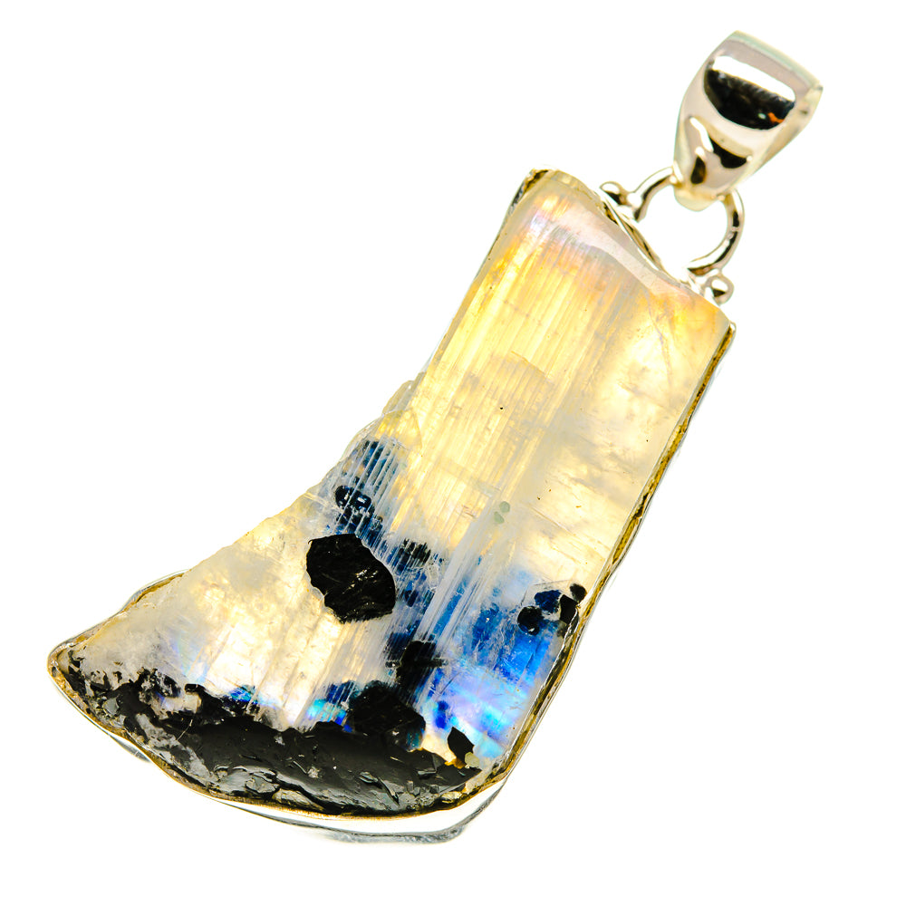 Rainbow Moonstone Pendants handcrafted by Ana Silver Co - PD759988