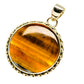 Tiger Eye Pendants handcrafted by Ana Silver Co - PD760002