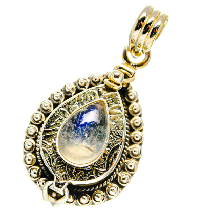 Rainbow Moonstone Pendants handcrafted by Ana Silver Co - PD760020