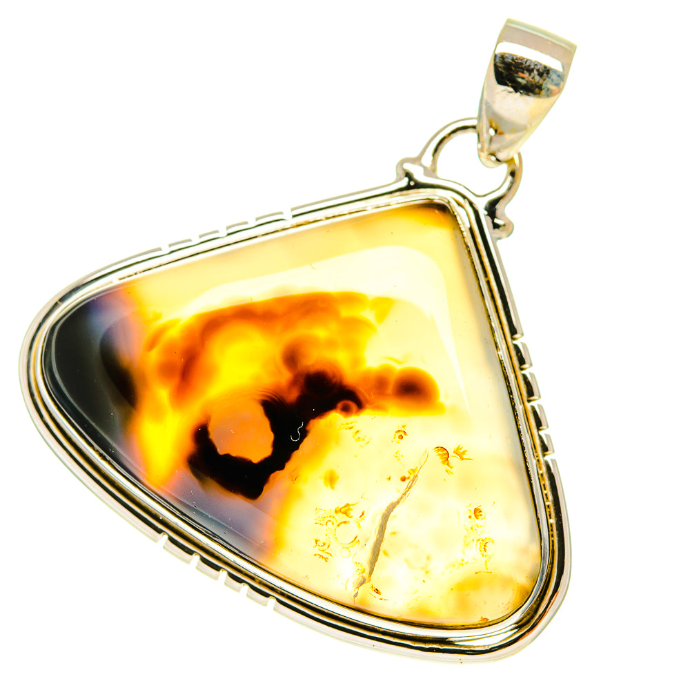 Montana Agate Pendants handcrafted by Ana Silver Co - PD760026
