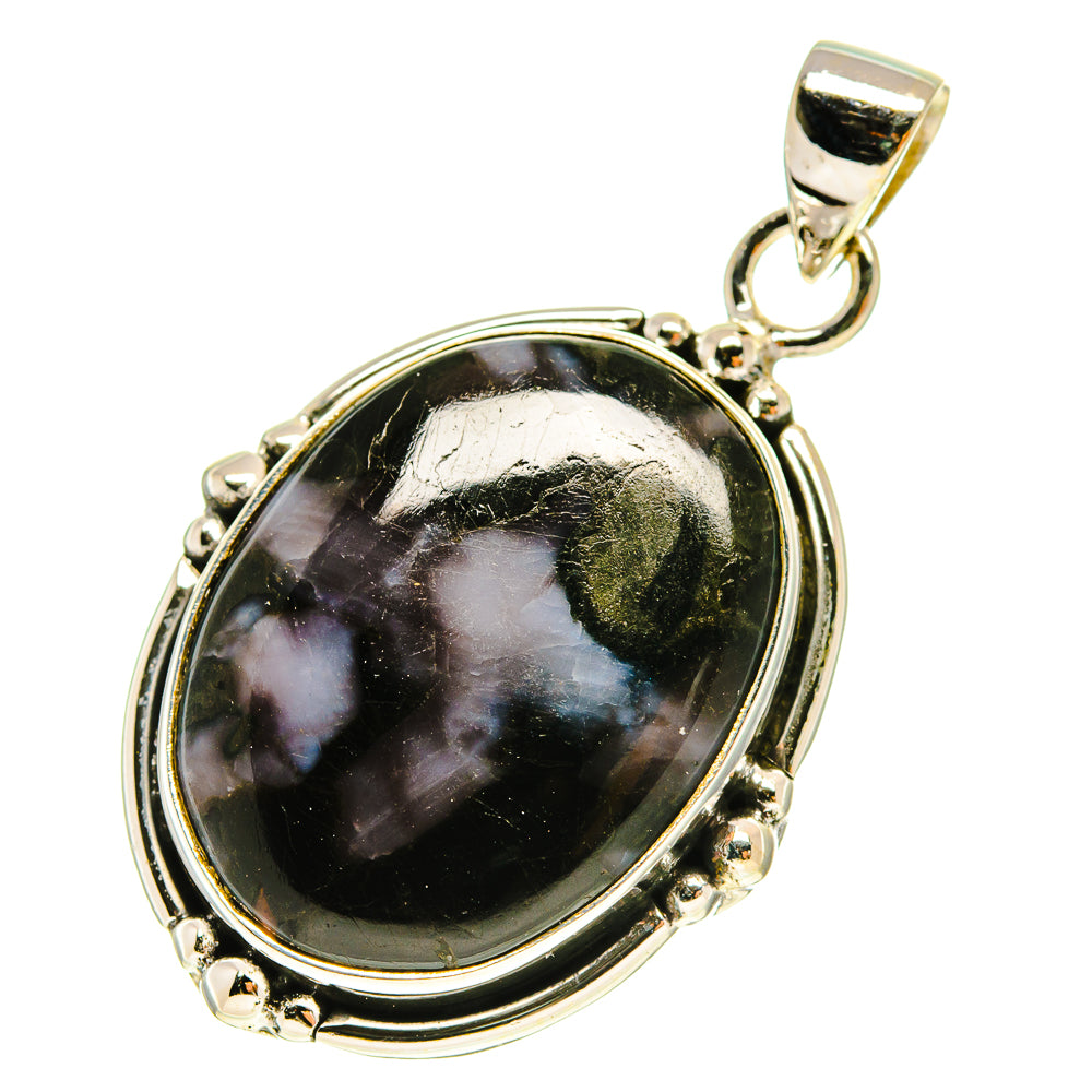 Gabbro Stone Pendants handcrafted by Ana Silver Co - PD760027