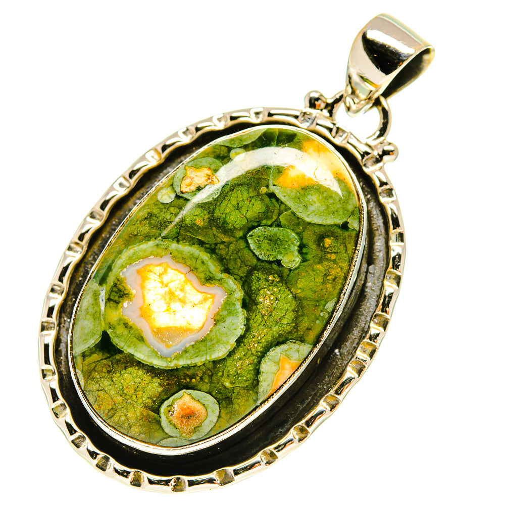 Rainforest Opal Pendants handcrafted by Ana Silver Co - PD760030